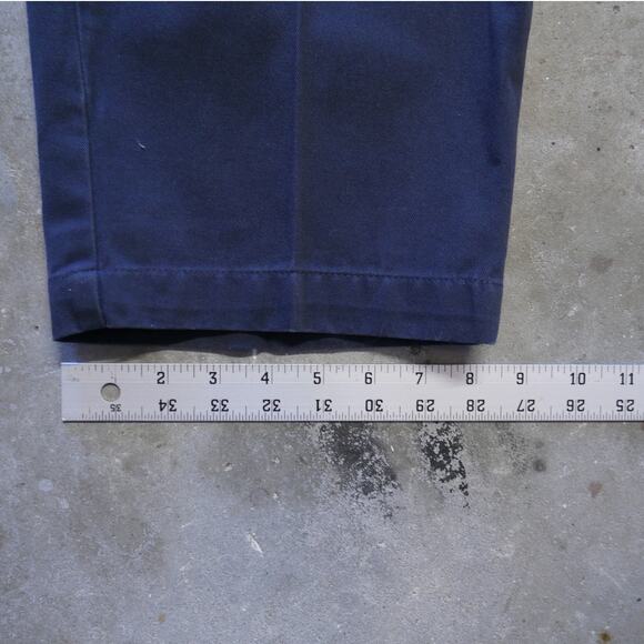 Vintage 90s Polo Ralph Lauren Andrew Pant Chino Navy Pants - Picture 6 of 8